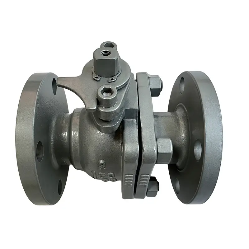 WCB Flanged ਬਾਲ ਵਾਲਵ
